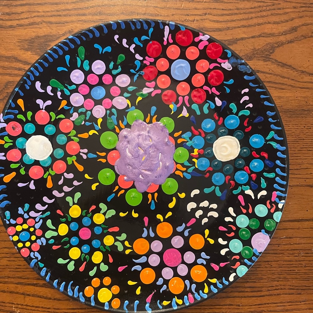 Hand-painted Large Decorative Design - Picture 4 of 11